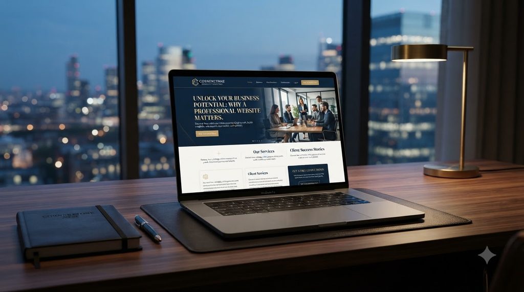 professional website for business